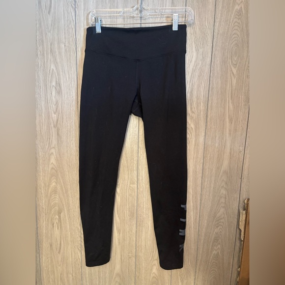 PINK Victoria's Secret Pants - PINK Victoria's Secret Cozy Black Leggings